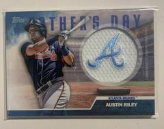 Austin Riley [Blue] #FD-ARI Baseball Cards 2023 Topps Father’s Day Commemorative Team Patch Prices