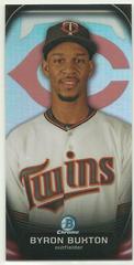 Byron Buxton [Orange Refractor] Baseball Cards 2015 Bowman Chrome Prospect Profiles Mini Prices