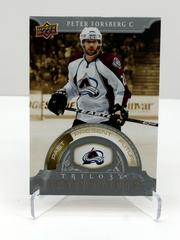 Peter Forsberg #TG-12A Hockey Cards 2022 Upper Deck Trilogy Generations Prices