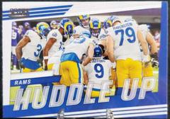 Los Angeles Rams Football Cards 2022 Panini Score Huddle Up Prices