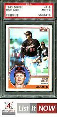 Rich Gale Baseball Cards 1983 Topps Prices
