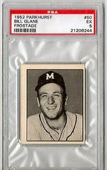 Bill Glane #50 Baseball Cards 1952 Parkhurst Frostade Prices