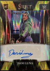 Dani Luna [Gold Prizm] Wrestling Cards 2022 Panini Select WWE Signature Selections Prices