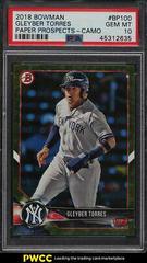 Gleyber Torres [Camo] Baseball Cards 2018 Bowman Paper Prospects Prices