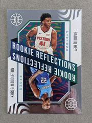 Saddiq Bey, Khris Middleton Basketball Cards 2020 Panini Illusions Rookie Reflections Prices