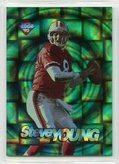 Steve Young [Circular Prism] Football Cards 1995 Collector's Edge Edgetech Prices