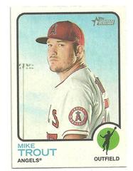 Mike Trout [Flip Stock] Baseball Cards 2022 Topps Heritage Prices
