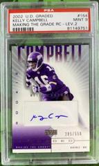 Kelly Campbell [Autograph] Football Cards 2002 Upper Deck Graded Prices