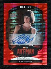 Evangeline Lilly as Wasp "Wasp" [Red Auto] #41 Marvel 2022 Allure Prices