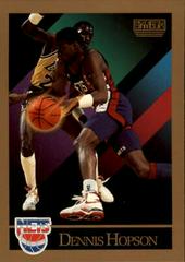 Dennis Hopson #182 Basketball Cards 1990 Skybox Prices