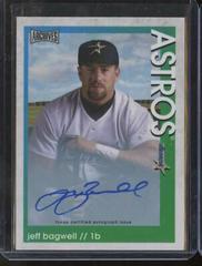 Jeff Bagwell Baseball Cards 2022 Topps Archives Snapshots Autographs Prices