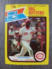Dave Parker [Hand Cut] #18 Baseball Cards 1987 Drake's Prices