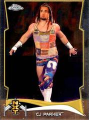 CJ Parker Wrestling Cards 2014 Topps Chrome WWE NXT Prospects Prices