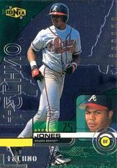 Andruw Jones [Techno Reciprocal] #R63 Baseball Cards 1999 Upper Deck Ionix Prices