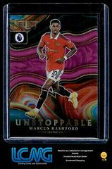 Marcus Rashford [Pink] Soccer Cards 2022 Panini Select Premier League Unstoppable Prices