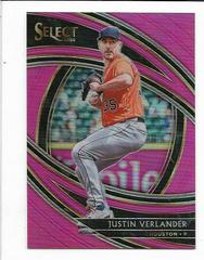 Justin Verlander [Pink] #104 Baseball Cards 2020 Panini Select Prices