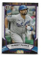 Albert Pujols [Purple] #48 Baseball Cards 2022 Topps Tribute Prices