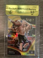 Brock Lesnar [Gold Prizm] Wrestling Cards 2022 Panini Select WWE Prices