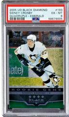 Sidney Crosby [Quadruple Emerald] #193 Hockey Cards 2005 Upper Deck Black Diamond Prices