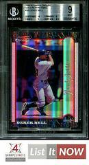 Derek Bell [Refractor] Baseball Cards 1999 Bowman Chrome Gold Prices
