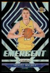 Moritz Wagner [Silver Prizm] Basketball Cards 2018 Panini Prizm Emergent Prices