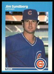 Jim Sundberg #U-114 Baseball Cards 1987 Fleer Update Glossy Prices