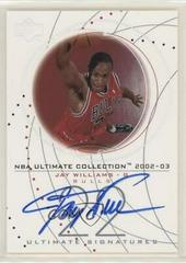Jay Williams #JW-S Basketball Cards 2002 Ultimate Collection Signatures Prices