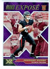 Desmond Ridder [Purple] #RXP-4 Football Cards 2022 Panini XR Rookie Expose Prices