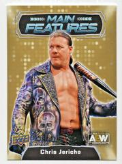 Chris Jericho [Gold] #MF-20 Wrestling Cards 2022 Upper Deck AEW Main Features Prices