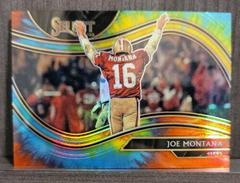 Joe Montana [Tie-Dye Prizm] Football Cards 2020 Panini Select Snapshots Prices