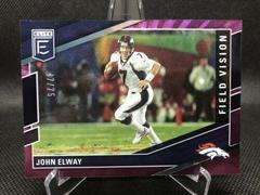 John Elway [Purple] Football Cards 2022 Panini Donruss Elite Field Vision Prices