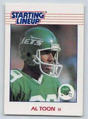 Al Toon Football Cards 1988 Kenner Starting Lineup Prices