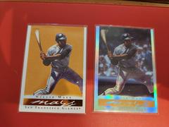 Willie Mays [Gold Background Refractor] #1 Baseball Cards 2003 Topps Gallery HOF Prices