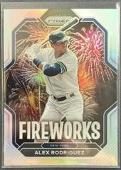 Alex Rodriguez [Silver] Baseball Cards 2023 Panini Prizm Fireworks Prices