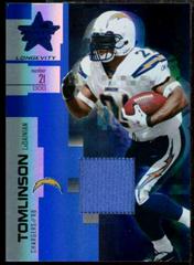 LaDainian Tomlinson [Material Sapphire] #99 Football Cards 2007 Leaf Rookies & Stars Longevity Prices