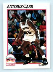Antoine Carr #433 Basketball Cards 1991 Hoops Prices