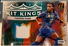 Crystal Dunn Soccer Cards 2022 Panini Donruss Kit Kings Prices