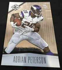 Adrian Peterson #55 Football Cards 2012 Panini Limited Prices