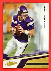 Brett Favre [Retail] #55 Football Cards 2010 Panini Absolute Memorabilia Prices