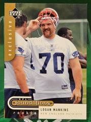 Logan Mankins [Exclusive Gold] Football Cards 2005 Upper Deck Foundations Prices