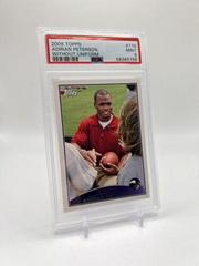 Adrian Peterson [Without Uniform] #110 Football Cards 2009 Topps Prices