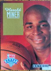 Harold Miner #DP12 Basketball Cards 1992 Skybox Draft Prices