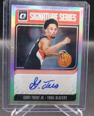 Gary Trent Jr. #GTJ Basketball Cards 2018 Panini Donruss Optic Signature Series Prices