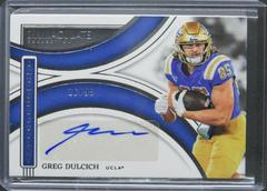 Greg Dulcich #II-GDU Football Cards 2022 Panini Immaculate Collegiate Introductions Autographs Prices