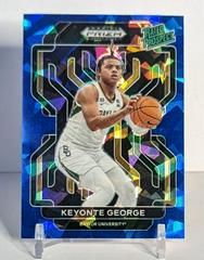 Keyonte George [Blue Ice] #RP-KEY Basketball Cards 2022 Panini Prizm Draft Picks Rated Prospect Prices