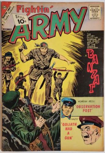 Fightin' Army #44 (1961) Comic Books Fightin' Army