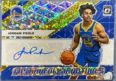 Jordan Poole [Gold] #FB-JPL Basketball Cards 2019 Panini Donruss Optic Fast Break Signatures Prices
