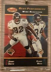 Jimmy Smith, Randy Moss [Acetate Parallel] Football Cards 2000 Bowman's Best Prices