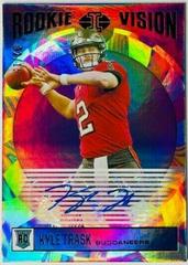 Kyle Trask [Black] Football Cards 2021 Panini Illusions Rookie Vision Signatures Prices