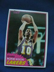Norm Nixon Basketball Cards 1981 Topps Prices